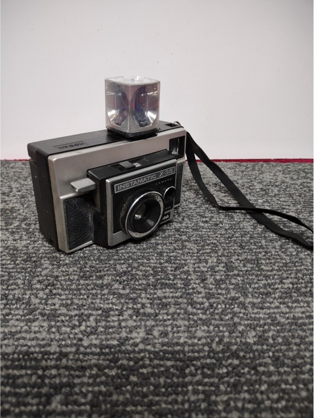 Vintage Kodak Instamatic X 35F Camera with Flash Cube
